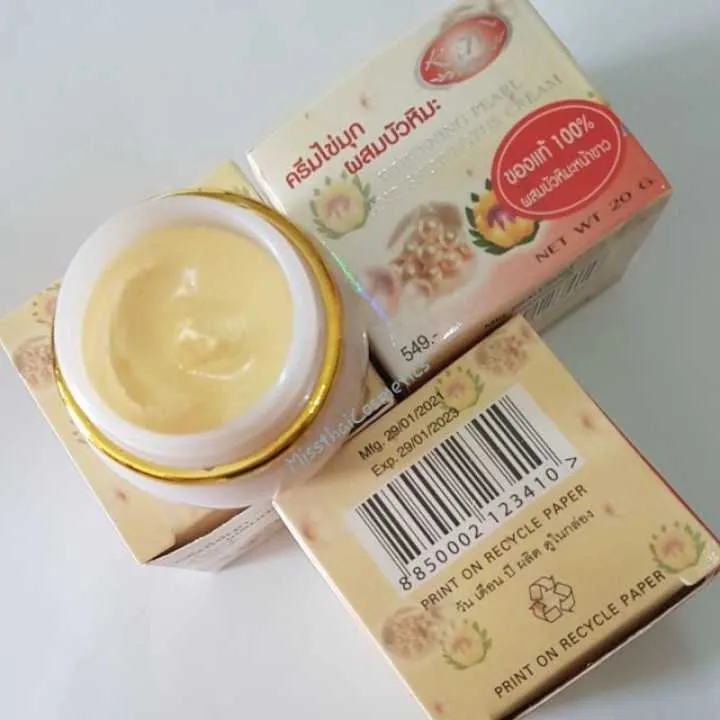 Kim Whitening Pearl & Snowlotus Cream 20g Hover Image