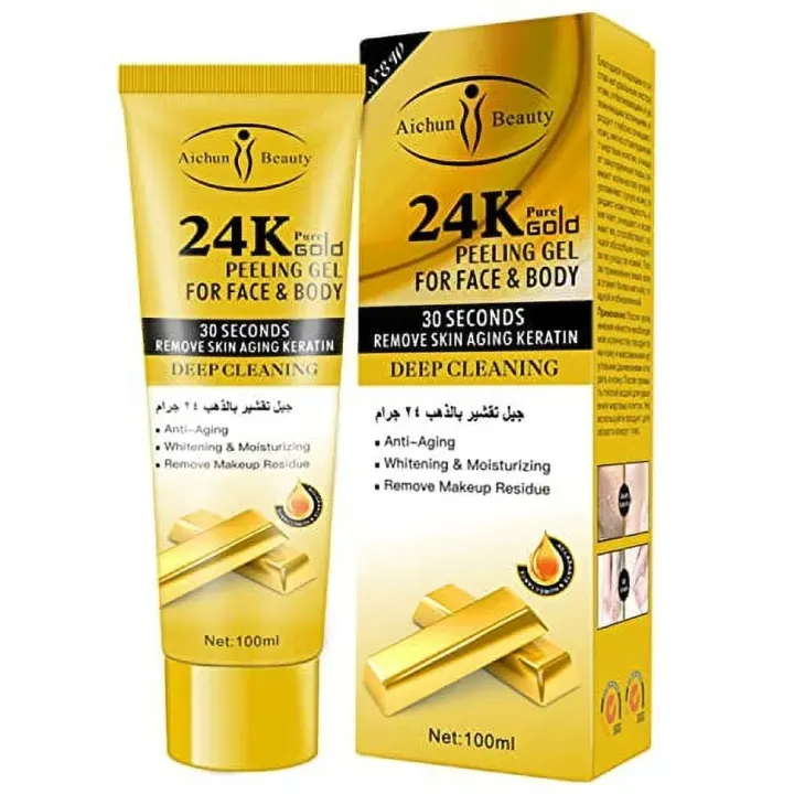 Aichun Beauty 24K Pure Gold Peeling Gel 100ml Hover Image