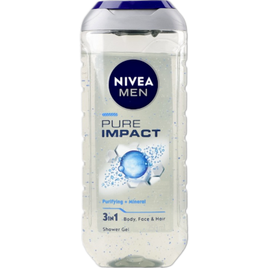 Nivea Men Pure Impact Shower Gel 250ml Main Image