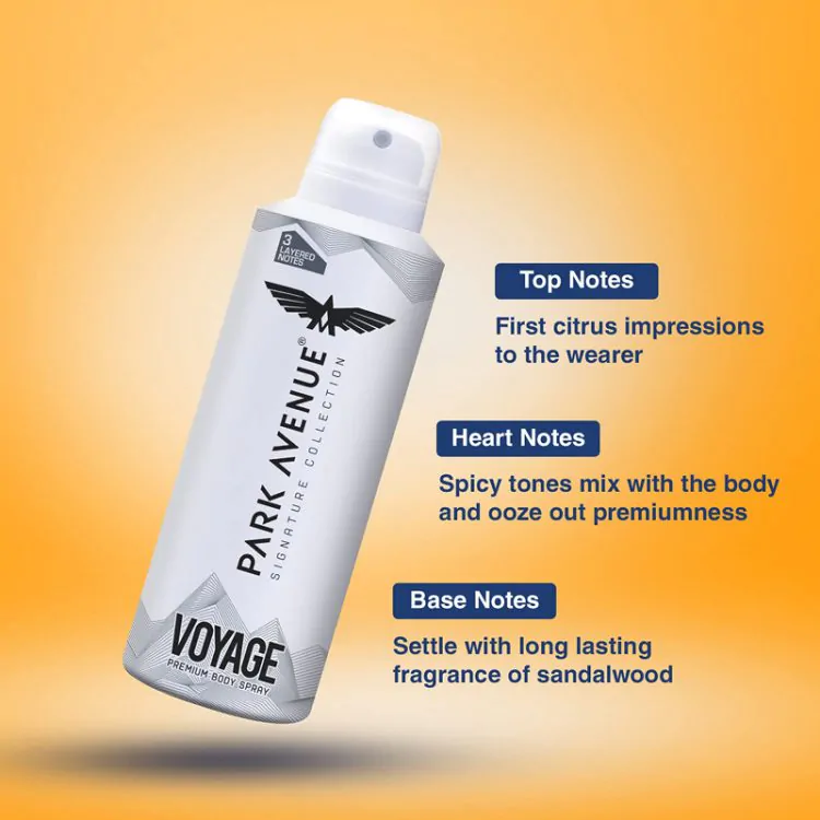 Park Avenue Signature Voyage Body Spray 150ml Hover Image