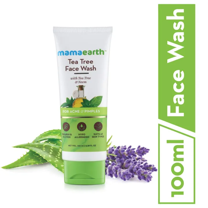 Mamaearth Tea Tree Face Wash 100ml Main Image