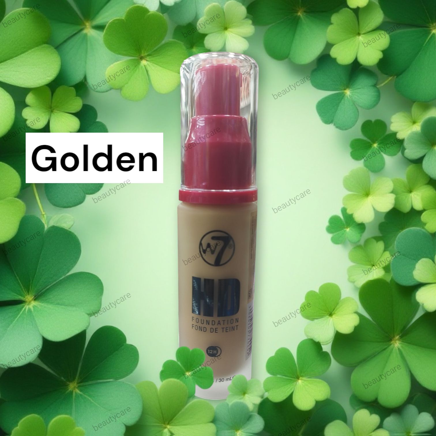 W7 HD Foundation Golden 30ml Main Image