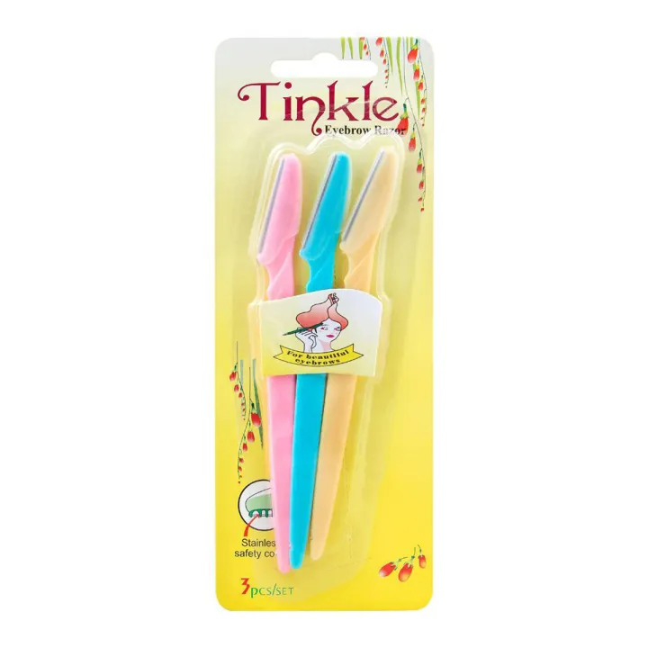 Tinkle Eyebrow Razor 3pcs Main Image