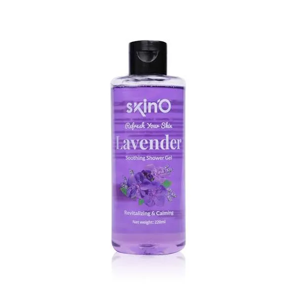 SkinO Lavender Shower Gel 220ml Main Image