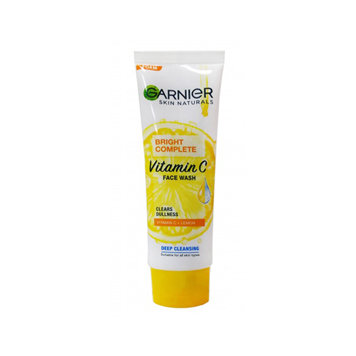 Garnier Bright Complete Vitamin C Face Wash 100gm Garnier Bright Complete Vitamin C Face Wash 100gm Main Image