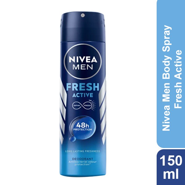 Nivea Fresh Active Men Deo Spray 150ml Main Image