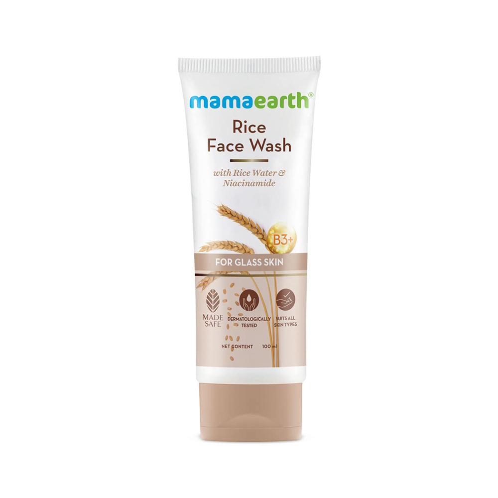 Mamaearth Rice Face Wash for Glowing Skin Main Image